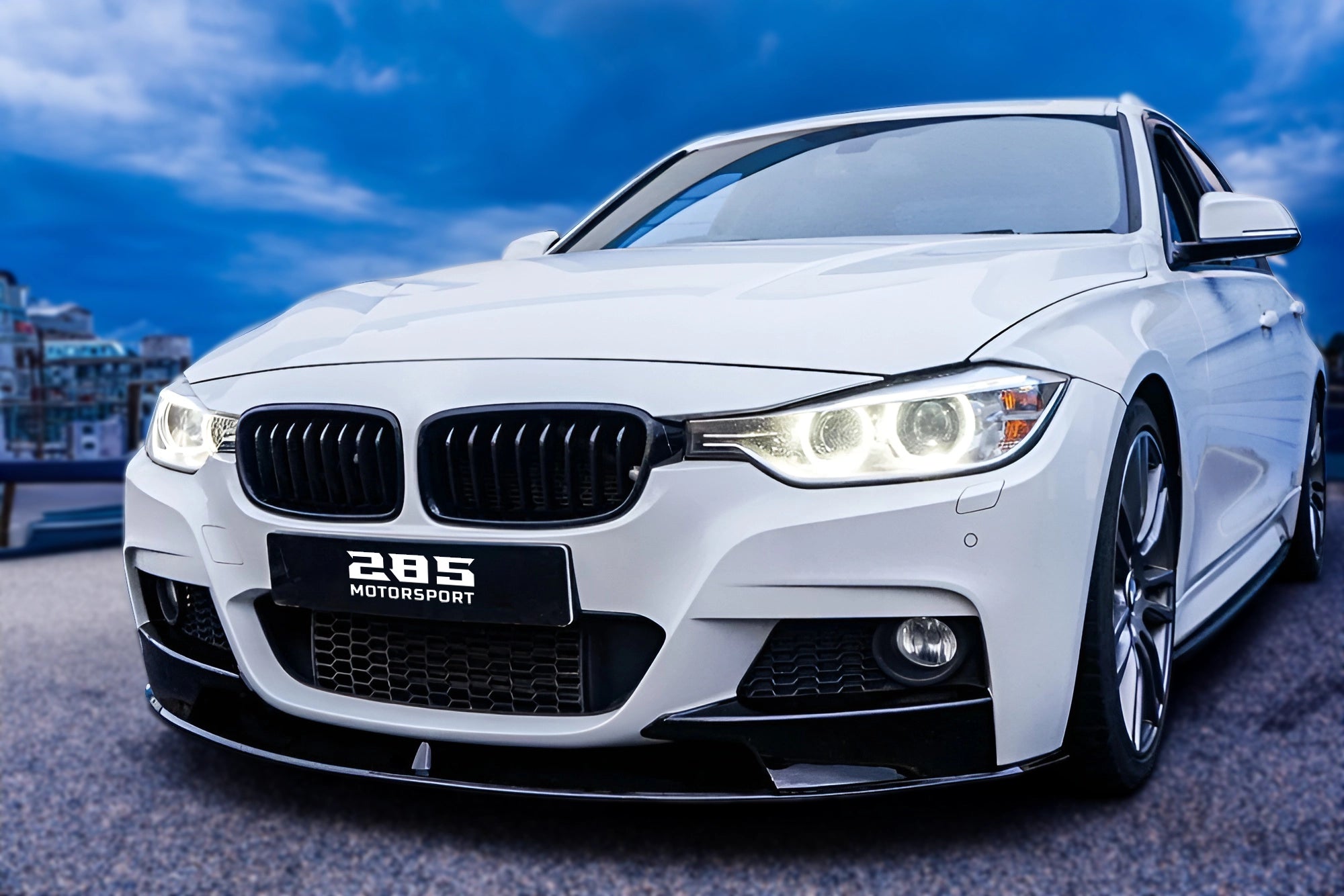 ULTER Duplex Sportauspuff BMW F30 Limousine E85 320iX 135kW Bj. 2011-2015 - 2x90mm Rund