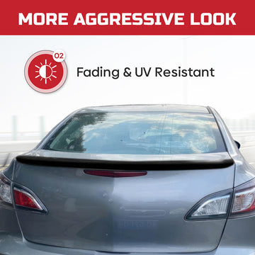 OEM Style Trunk Spoiler - 2009-2013 Mazda 3 2nd Gen Sedan