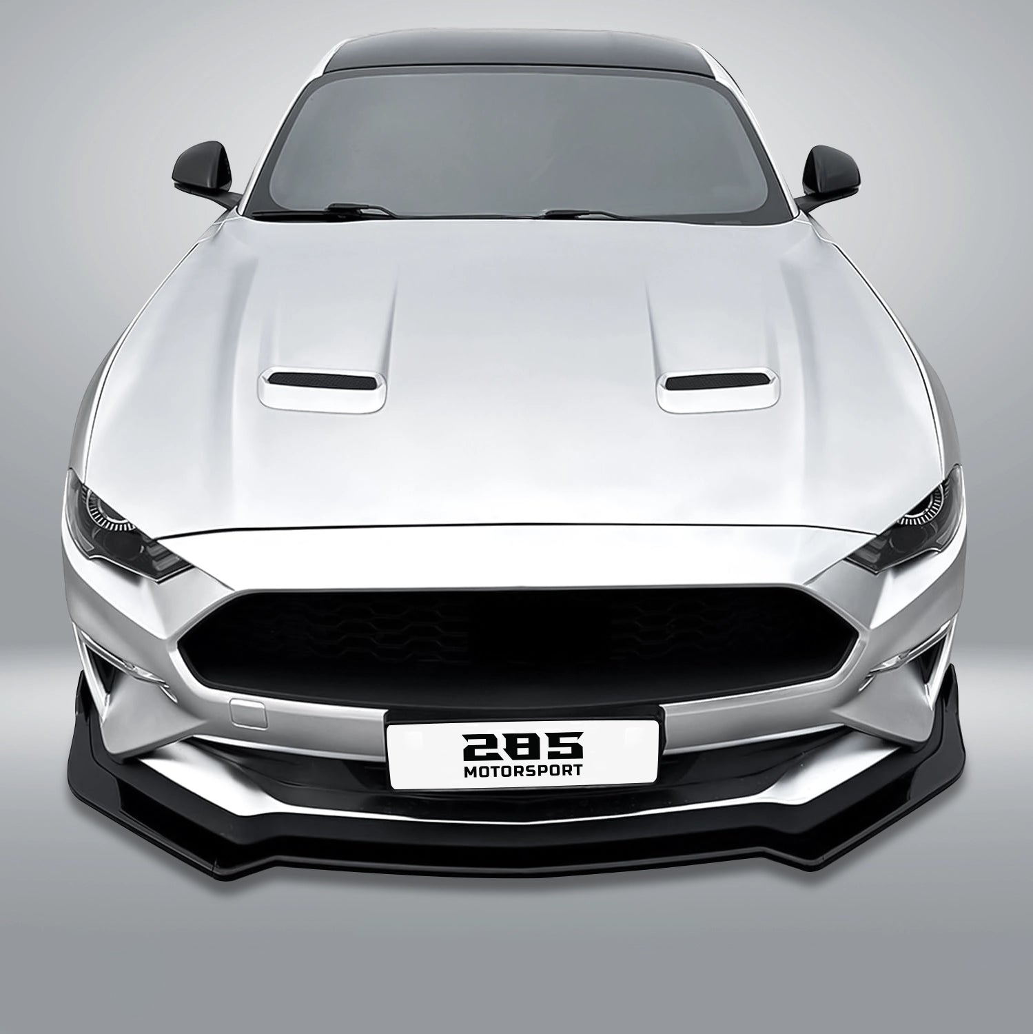 2018–2020 Ford Mustang (6th Gen / S550) Front Lip Splitter – EcoBoost / V6 / GT
