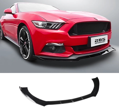 2015–2017 Ford Mustang (6th Gen / S550) Front Lip Splitter – EcoBoost / V6 / GT
