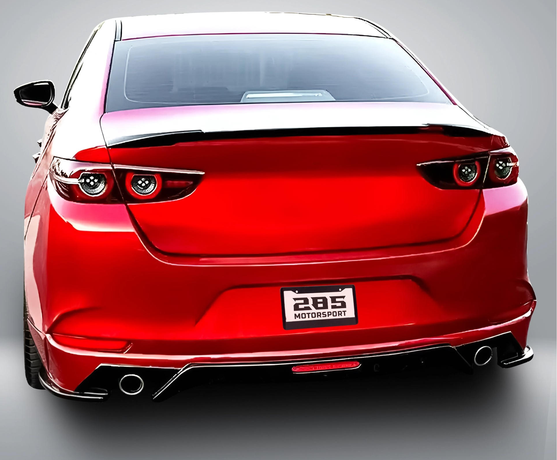 2019–2025 Mazda 3 (4th Gen) Trunk Spoiler – M4 Style