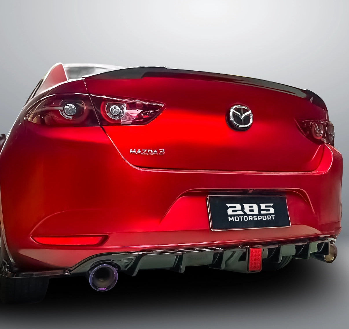 2019–2025 Mazda 3 (4th Gen) Trunk Spoiler – M4 Style
