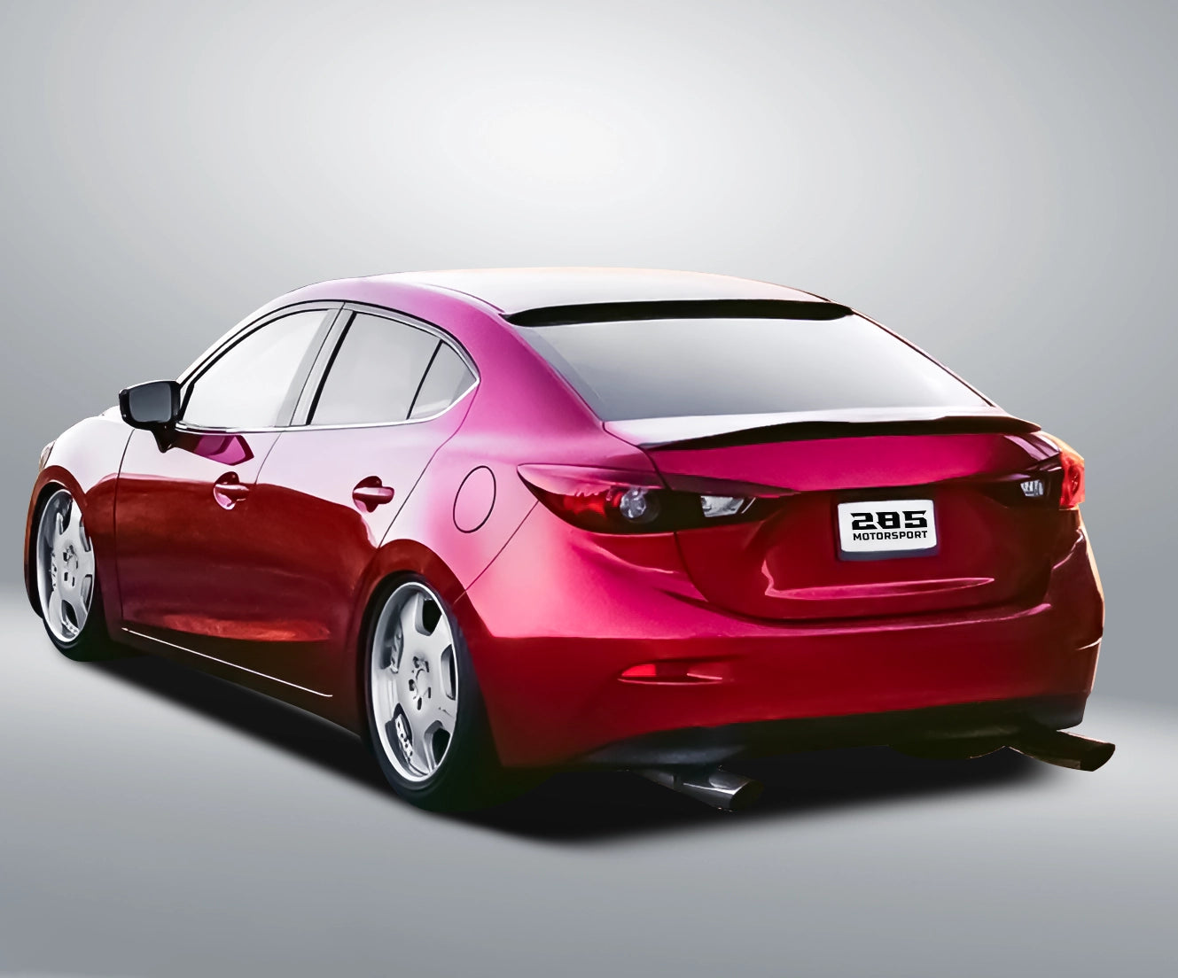 2014–2018 Mazda 3 (3rd Gen) Trunk Spoiler – M4 Style