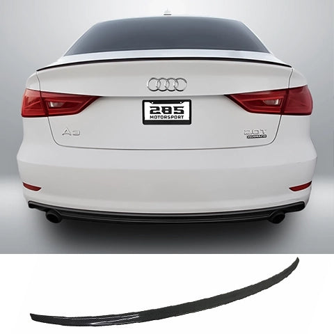 2015-2020 Audi A3 / A3 S-line / S3 / RS3 8V Sedan - OEM Style Rear Trunk Spoiler