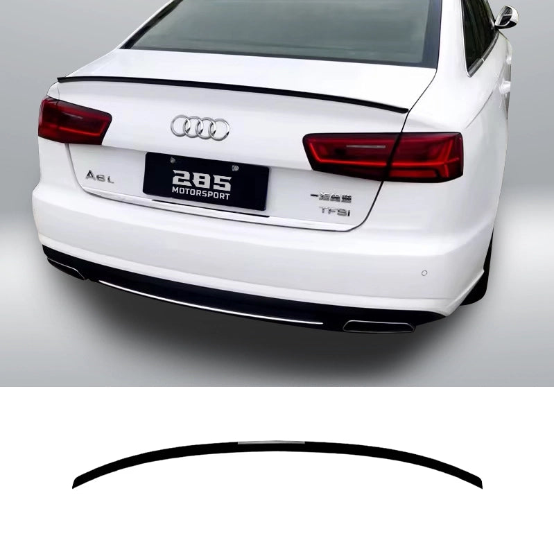 2011-2018 Audi A6 / A6 S-Line / S6 / RS6 C7 Sedan - OEM Style Rear Trunk Spoiler