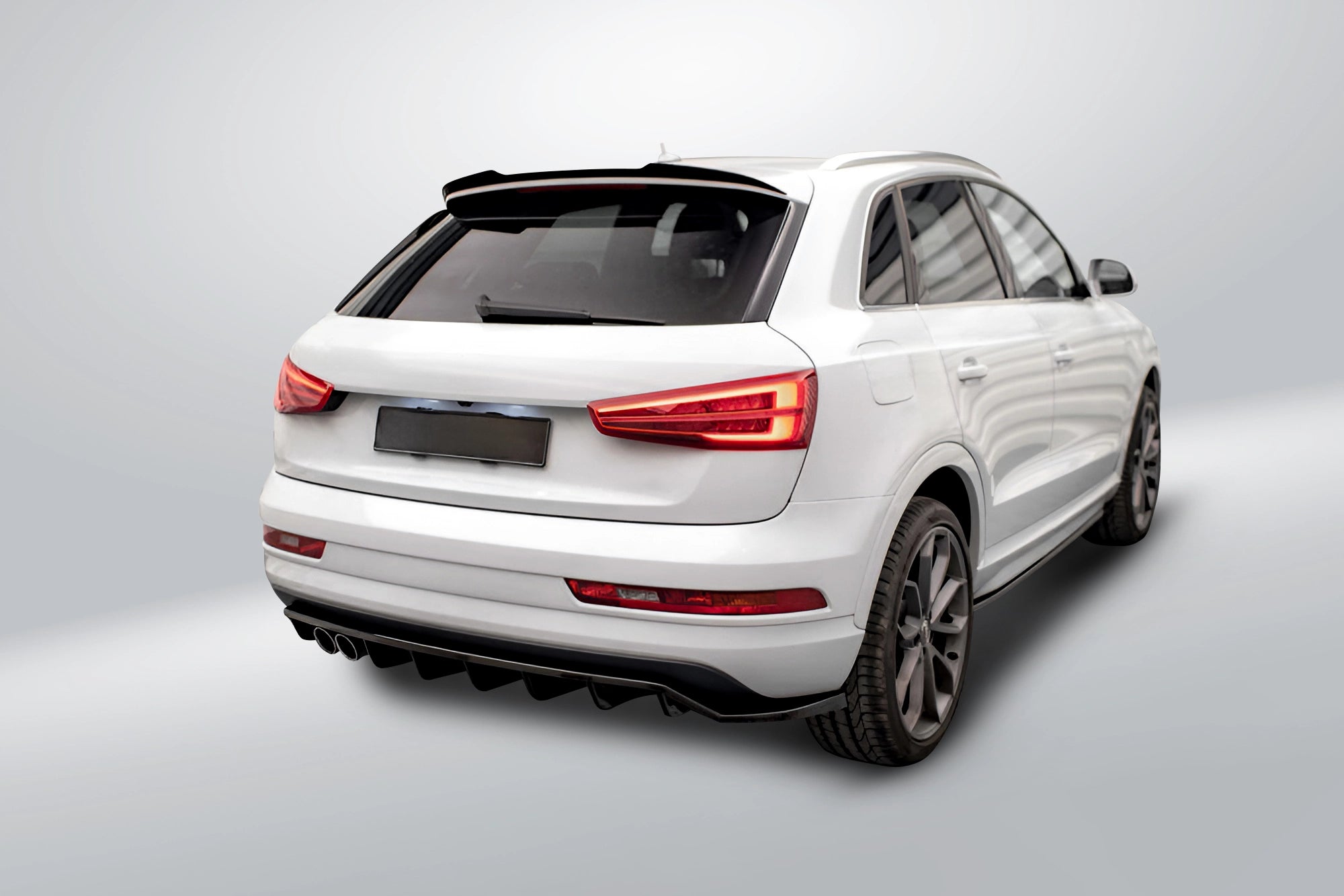 M4 Style Roof Spoiler - 2015-2018 Audi Q3 / Q3 S-Liine / SQ3 / RSQ3 8U