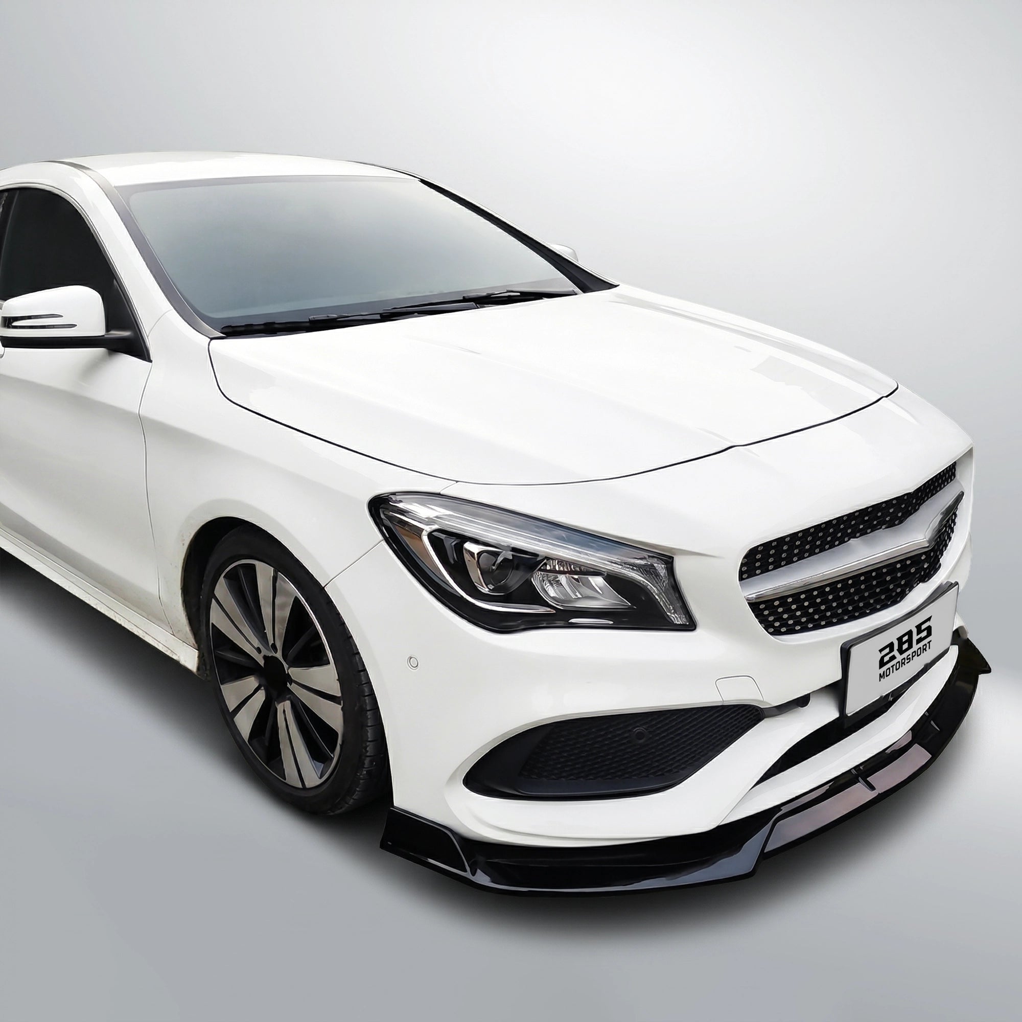 Brabus Style Front Lip Splitter - 2013-2016 Mercedes Benz CLA-Class W117 Sedan