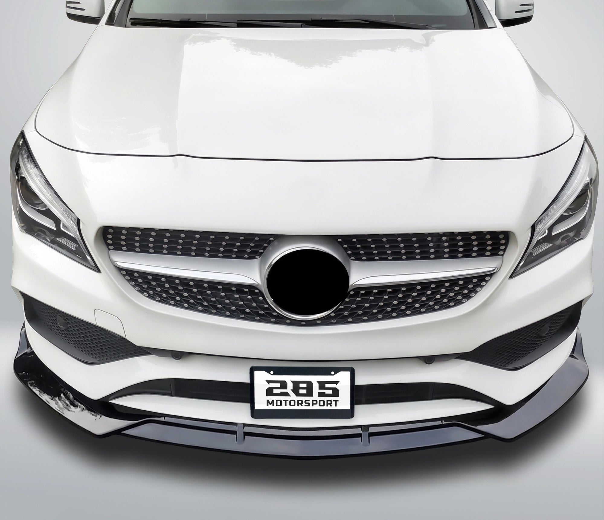 Brabus Style Front Lip Splitter - 2013-2016 Mercedes Benz CLA-Class W117 Sedan
