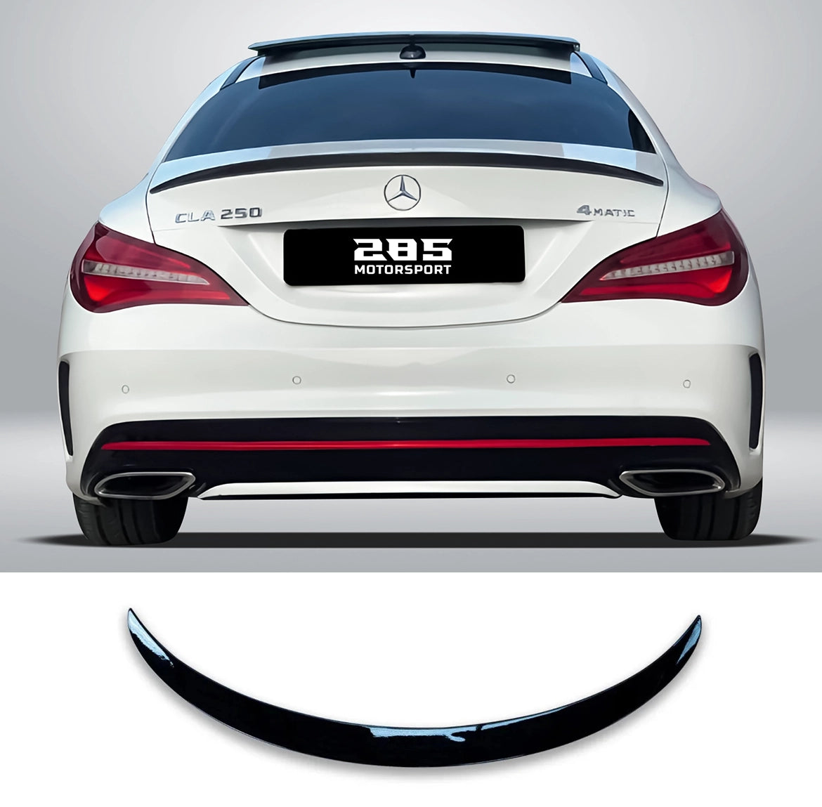 2013-2019 Mercedes Benz CLA-Class W117 Sedan - OEM Style Rear Trunk Spoiler