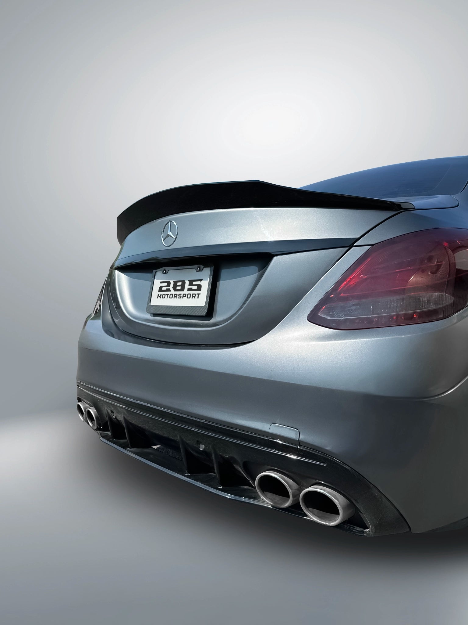 2014-2021 Mercedes Benz C-Class W205 Sedan - PSM Style Rear Trunk Spoiler