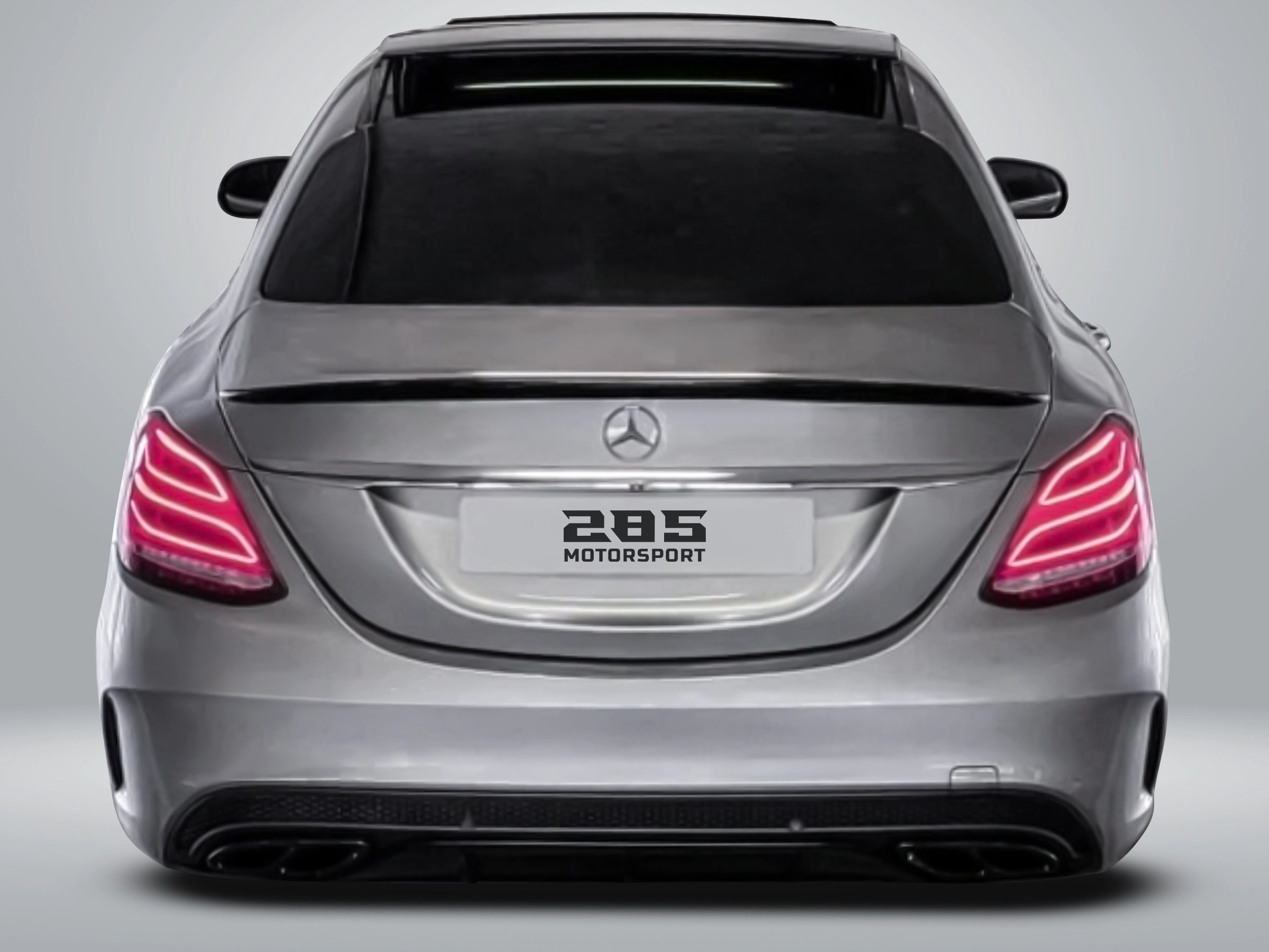 AMG Style Trunk Spoiler - 2015-2021 Mercedes Benz C-Class W205 & Facelift Sedan