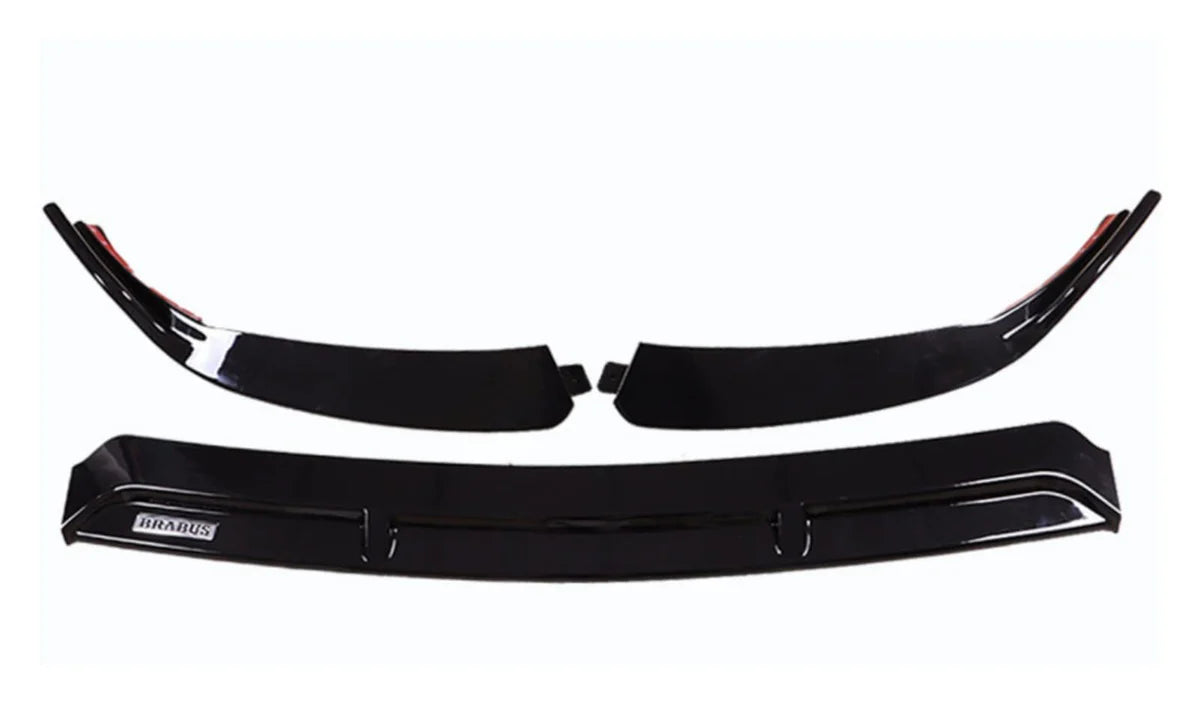Brabus Style Front Lip Splitter - 2017-2020 Mercedes Benz E-Class W213 Sedan / Wagon