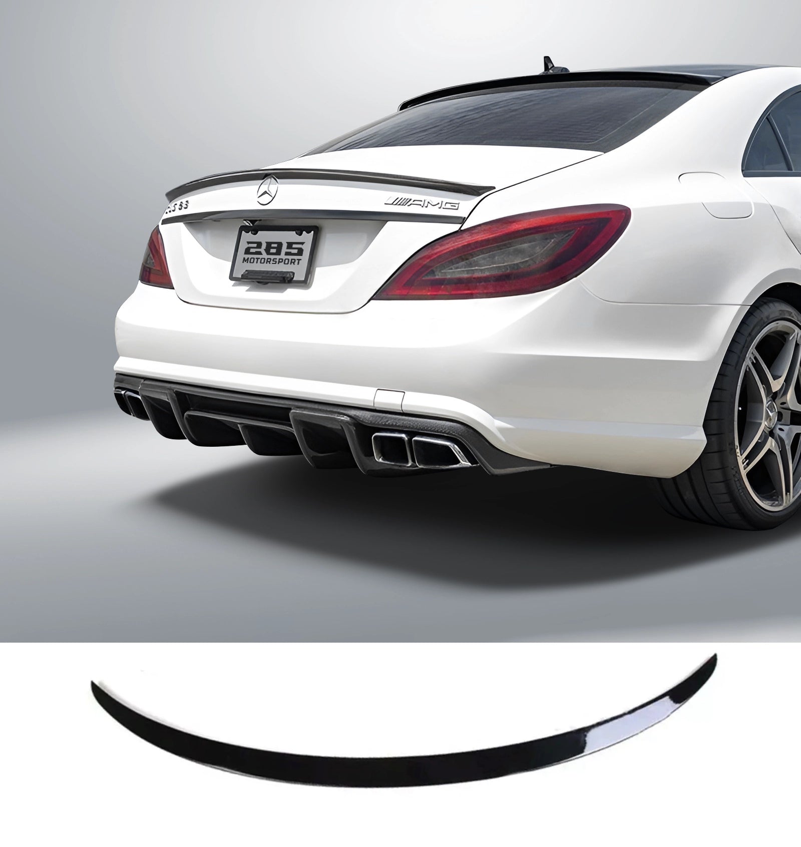 OEM Style Trunk Spoiler - 2012-2018 Mercedes Benz CLS-Class W218 Sportback