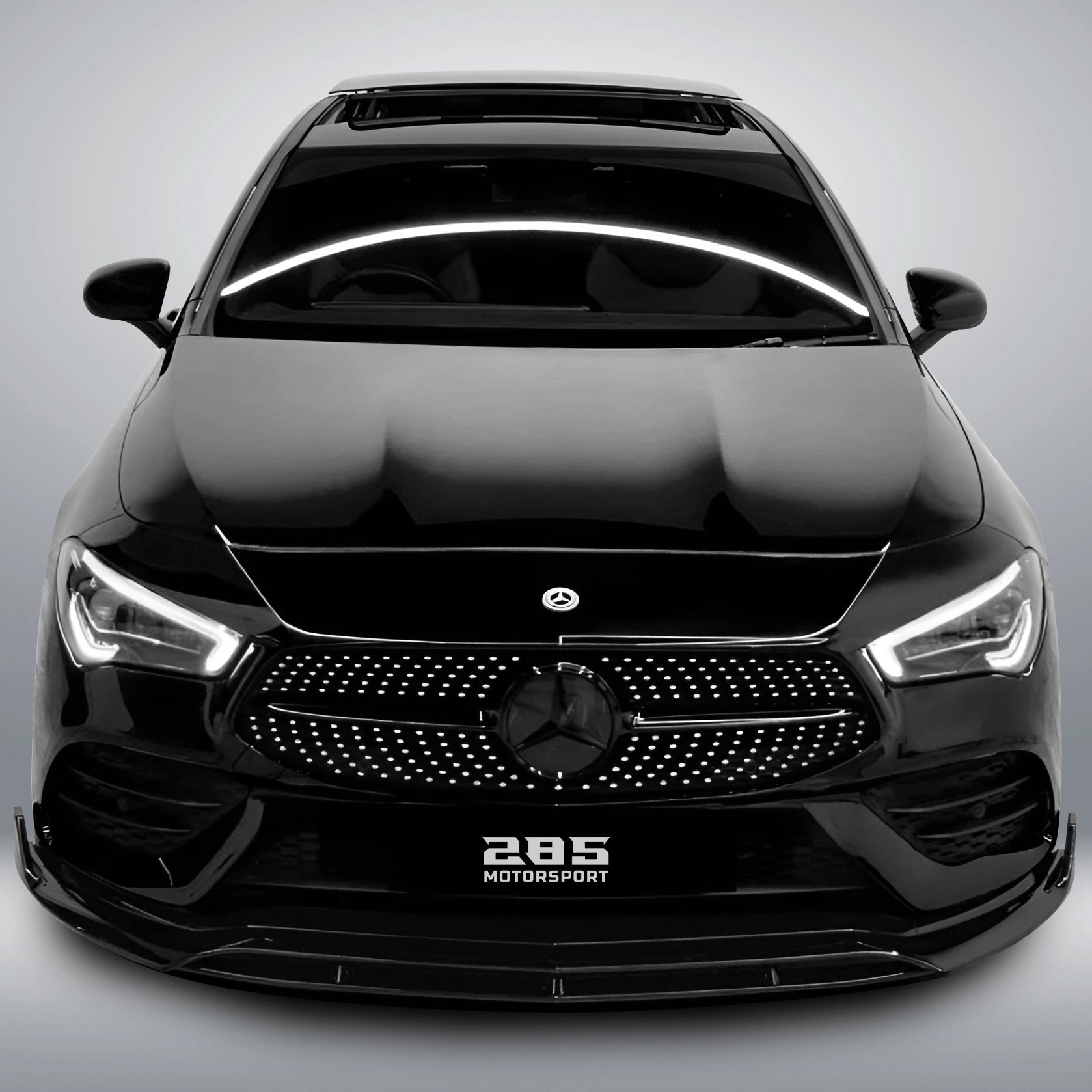 2020-2024 Mercedes Benz CLA-Class W118 Sedan - Brabus Style Front Lip Splitter