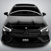 Brabus Style Front Lip Splitter - 2020-2025 Mercedes Benz CLA-Class W118 Sedan