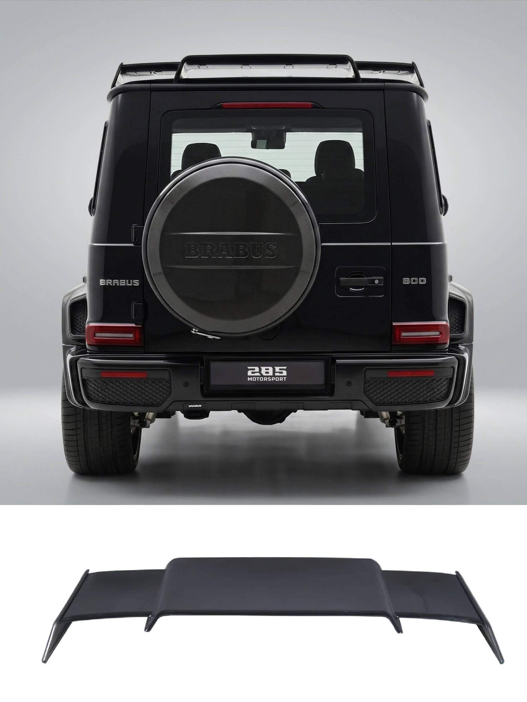 Brabus Style Roof Spoiler - 2002-2025 Mercedes Benz G Class W463 / W464