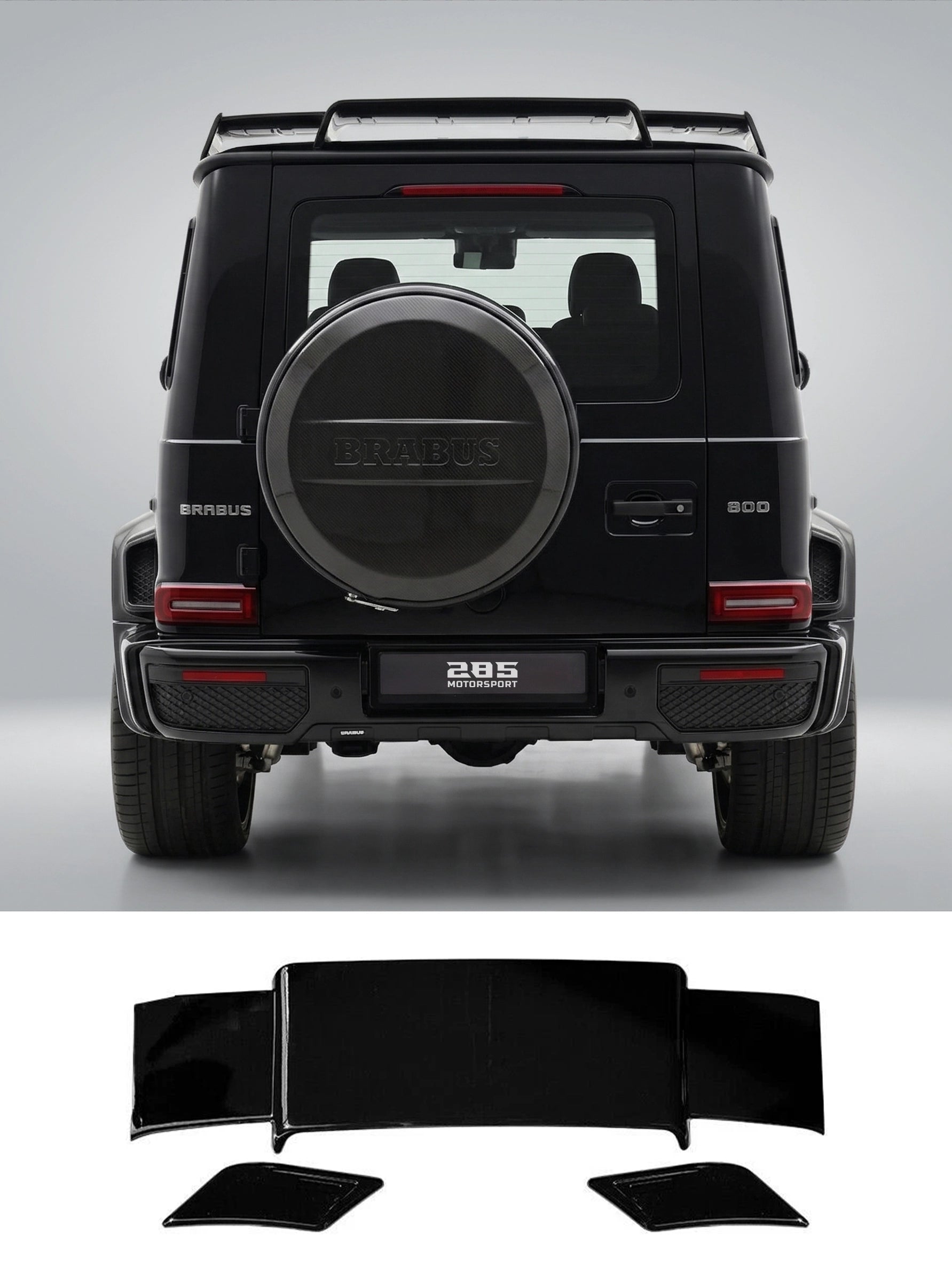 Brabus Style Roof Spoiler - 2002-2025 Mercedes Benz G Class W463 / W464