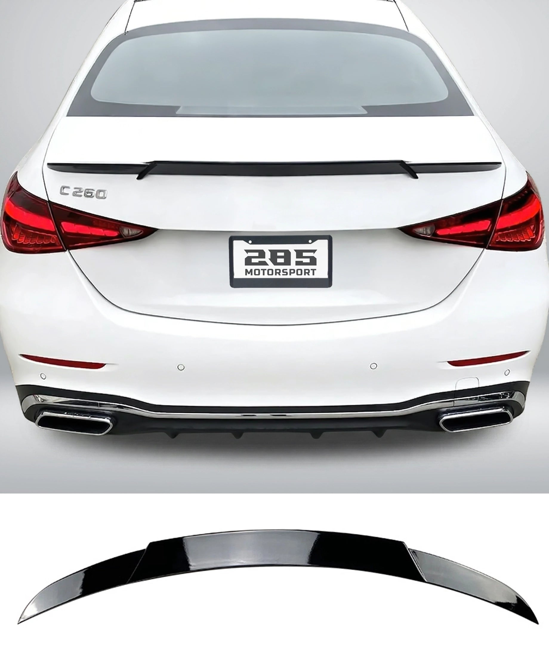Brabus Style Trunk Spoiler - 2022-2025 Mercedes Benz C-Class W206 Sedan