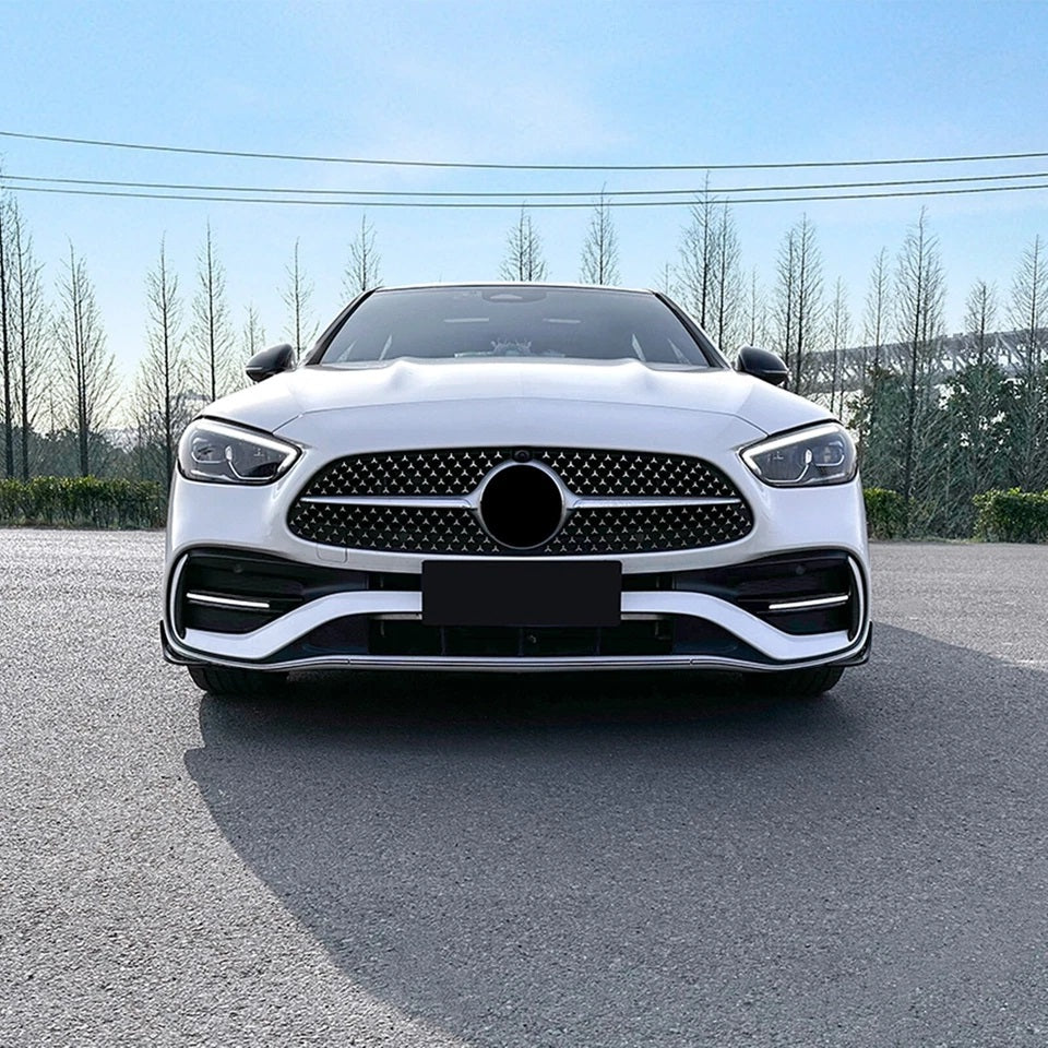 Brabus Style Front Lip (Side Corners) - 2022-2025 Mercedes Benz C-Class W206 Sedan