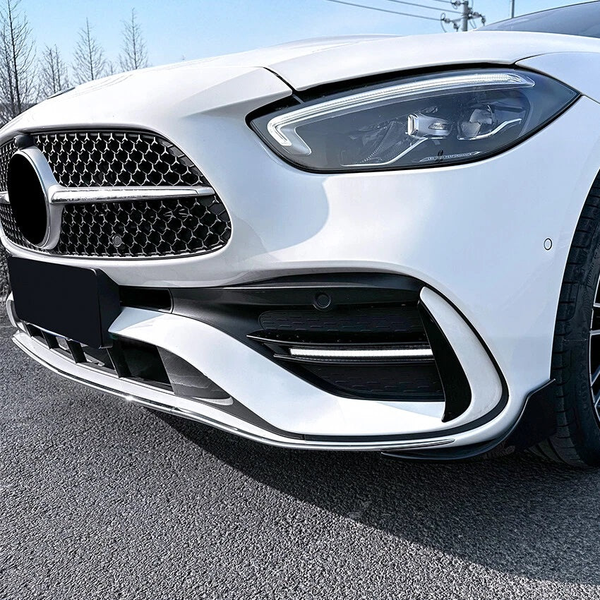 Brabus Style Front Lip (Side Corners) - 2022-2025 Mercedes Benz C-Class W206 Sedan