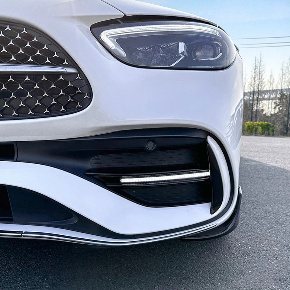 Brabus Style Front Lip (Side Corners) - 2022-2025 Mercedes Benz C-Class W206 Sedan