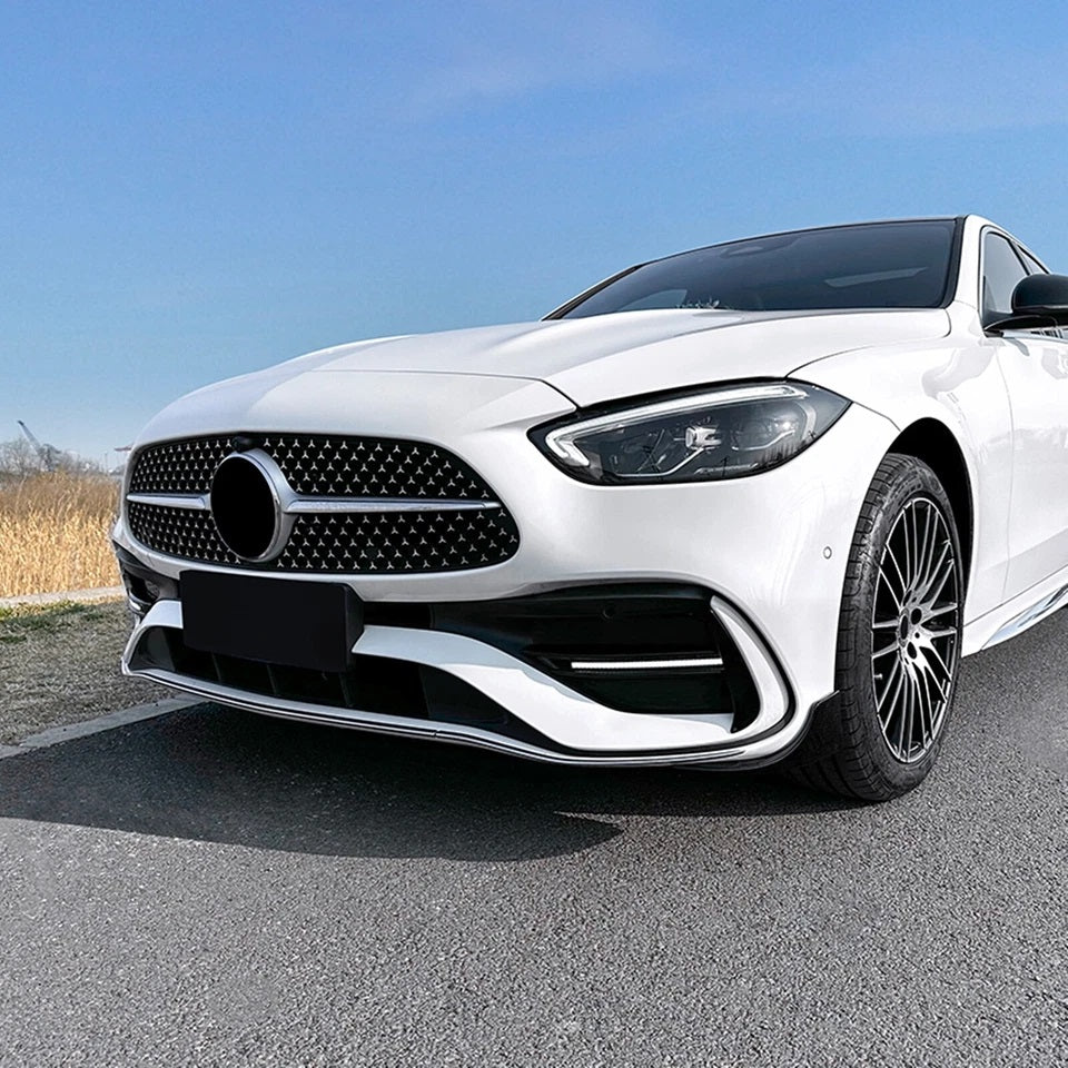 Brabus Style Front Lip (Side Corners) - 2022-2025 Mercedes Benz C-Class W206 Sedan