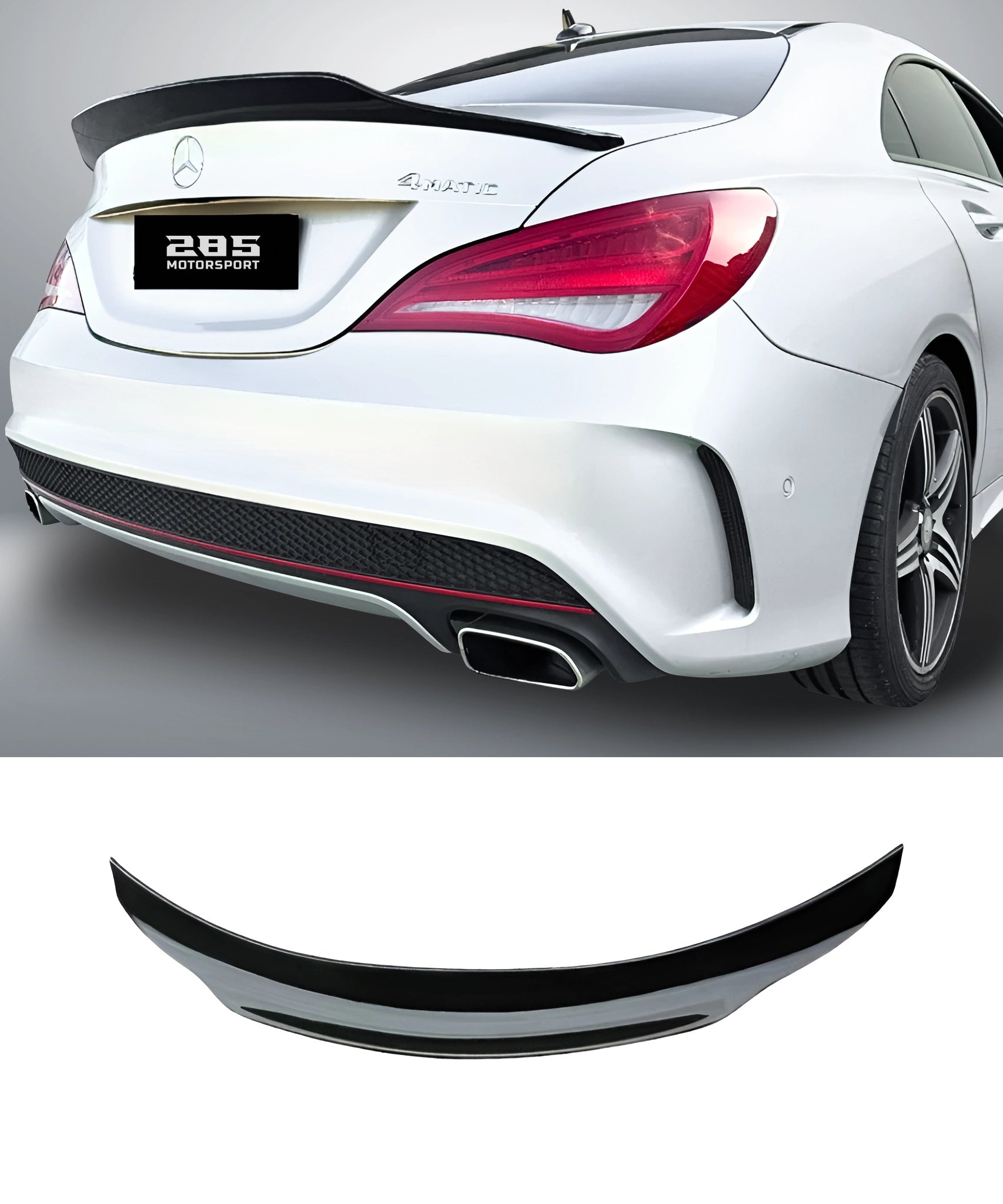 PSM Style Trunk Spoiler - 2013-2019 Mercedes Benz CLA-Class W117