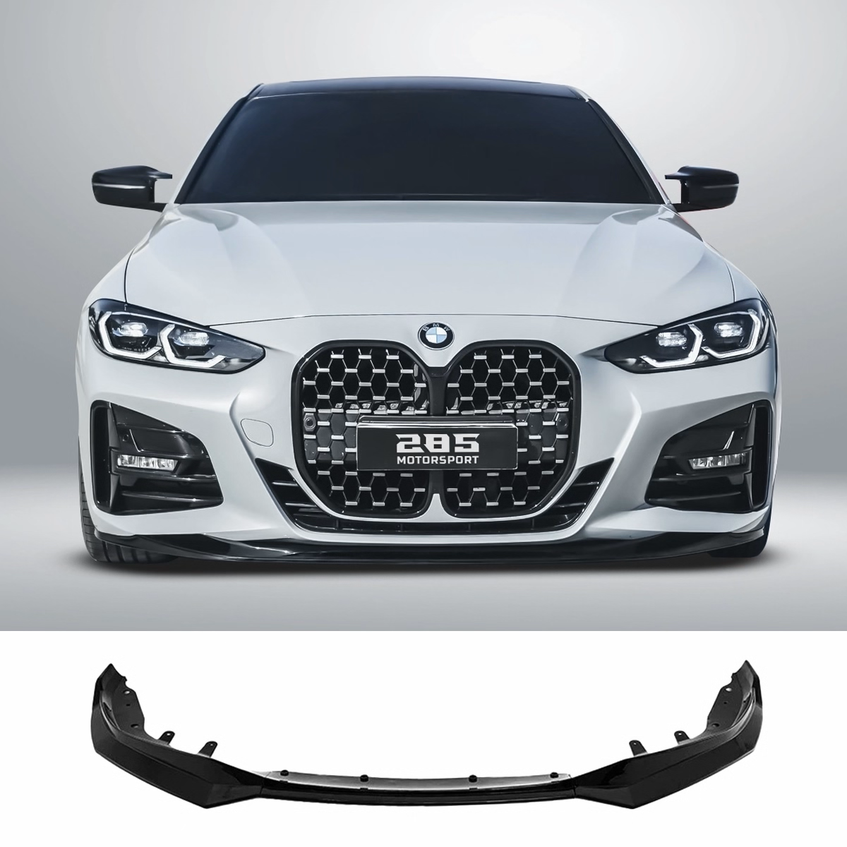 2021–2024 BMW 4 Series G22 Front Lip Splitter – M Style