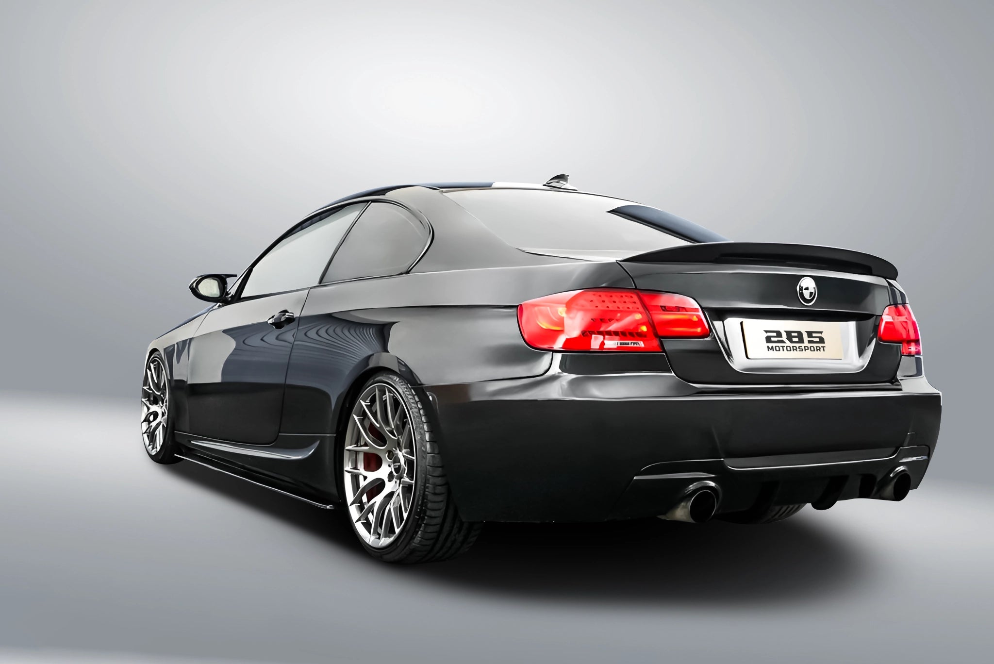 M Performance Style Rear Diffuser - 2006-2011 BMW 3 Series E90 Sedan