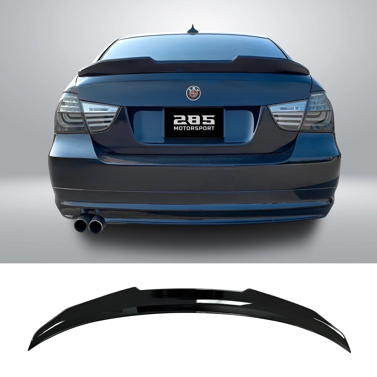 2006-2011 BMW 3 Series & M3 E90 Sedan - PSM Style Rear Trunk Spoiler