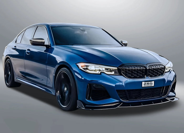 M Style Front Lip Splitter - 2020-2022 BMW 3 Series G20 Sedan