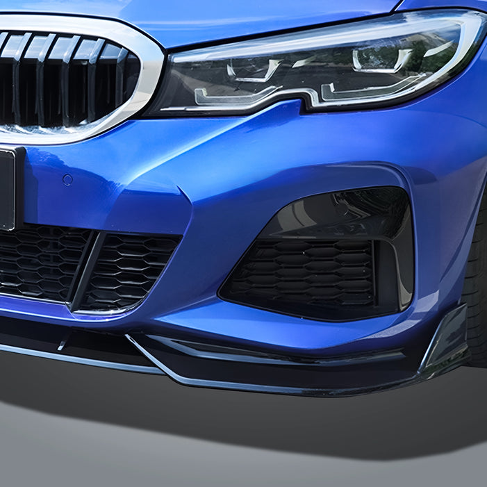 M Style Front Lip Splitter - 2020-2022 BMW 3 Series G20 Sedan