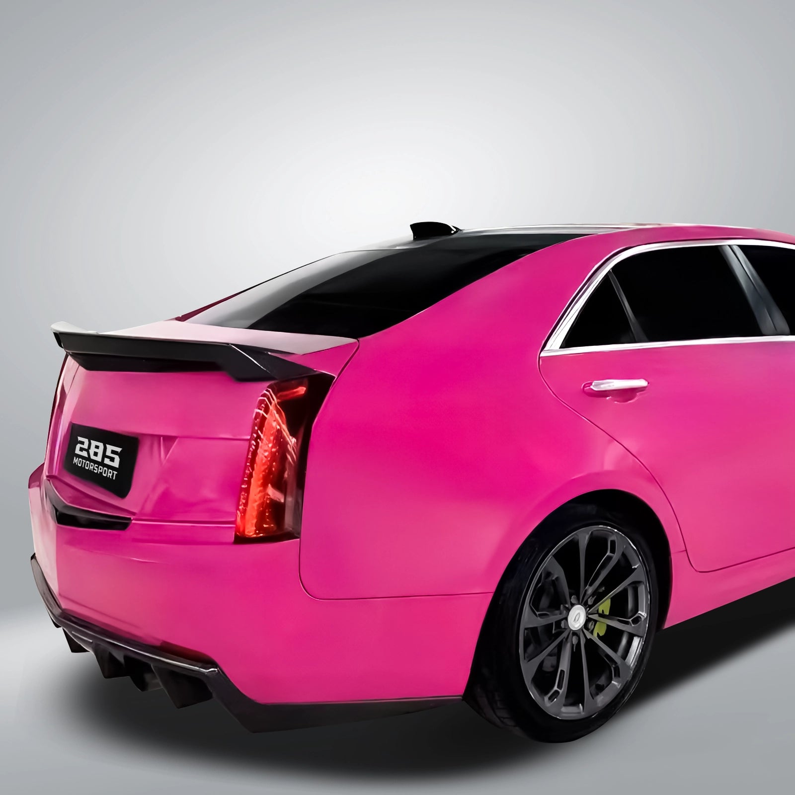 2013-2018 Cadillac ATS Sedan - V Style Rear Trunk Spoiler