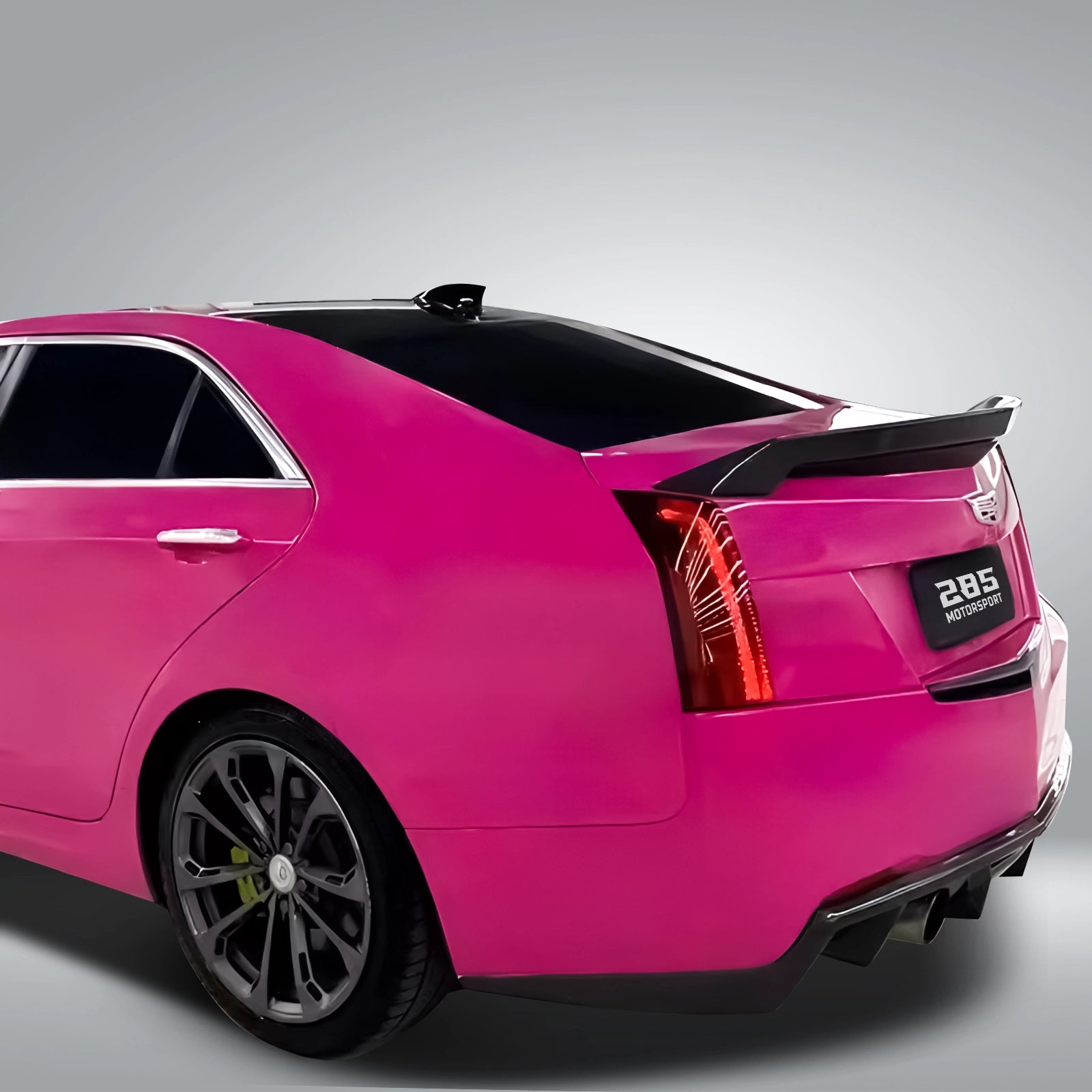 2013-2018 Cadillac ATS Sedan - V Style Rear Trunk Spoiler