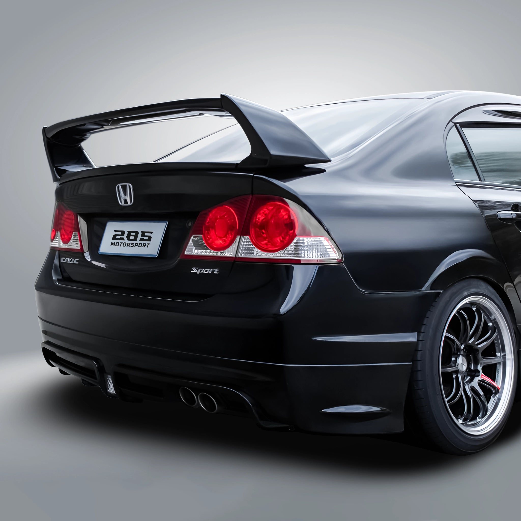 Type R Style Rear Wing - 2006-2011 Honda Civic 8th Gen Sedan