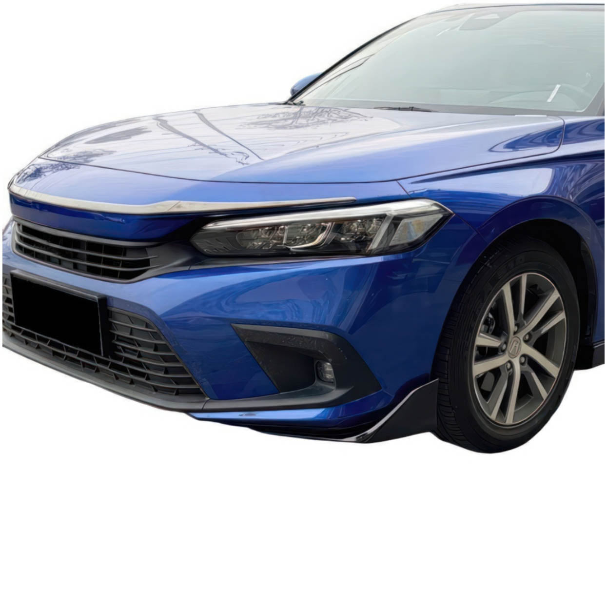 22-23 Honda Civic 11th Gen Sedan | Modulo Style Front Lip Splitter | Gloss Black