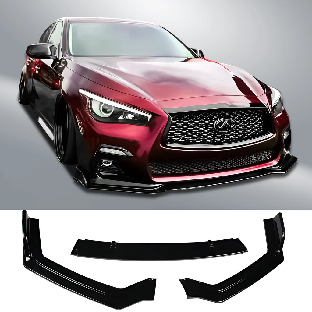 Q50 Front Bumpers & Parts For INFINITI Q50 FOR 2018-2024 INFINITI Q50 BASE CARBON ...