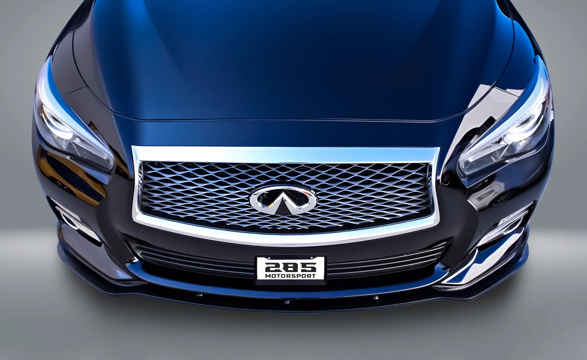 Front Lip Splitter - 2014-2017 Infiniti Q50 1st Gen Facelift Sedan