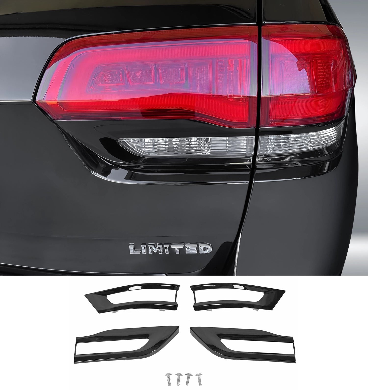 Rear Tail Light Trim - 2014-2020 Jeep Grand Cherokee Wk2