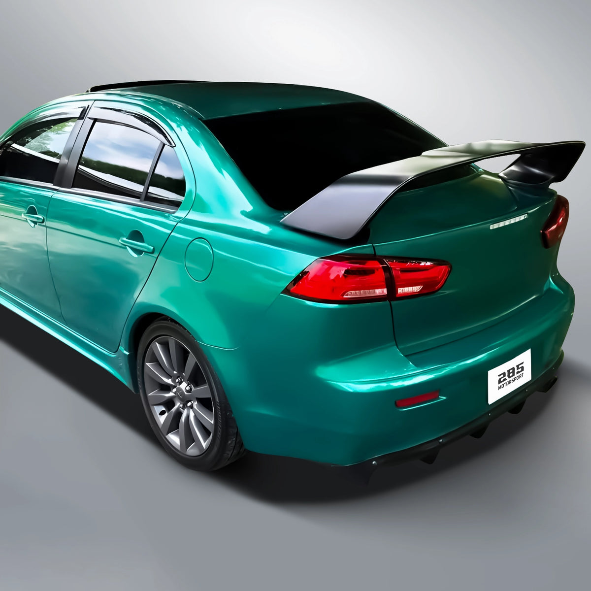 Lancer 2011 Rear EVO Style Rear Wing - 2006-2017 Mitsubishi Lancer 9th & 10th Gen – 285 ...