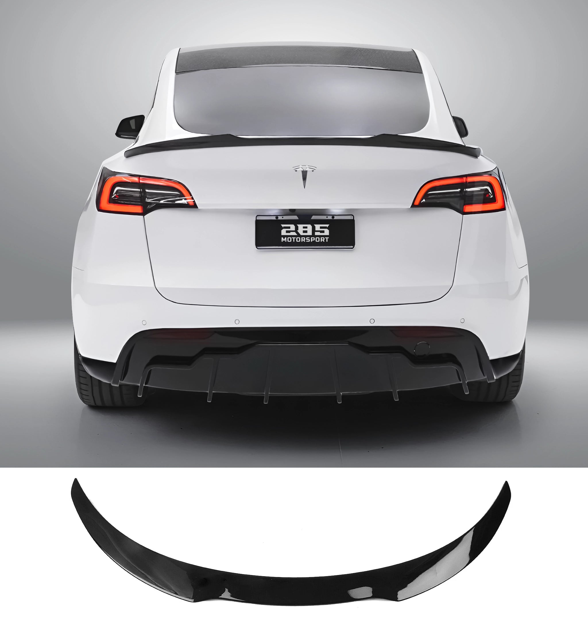 M4 Style Trunk Spoiler - 2020-2025 Tesla Model Y 1st Gen