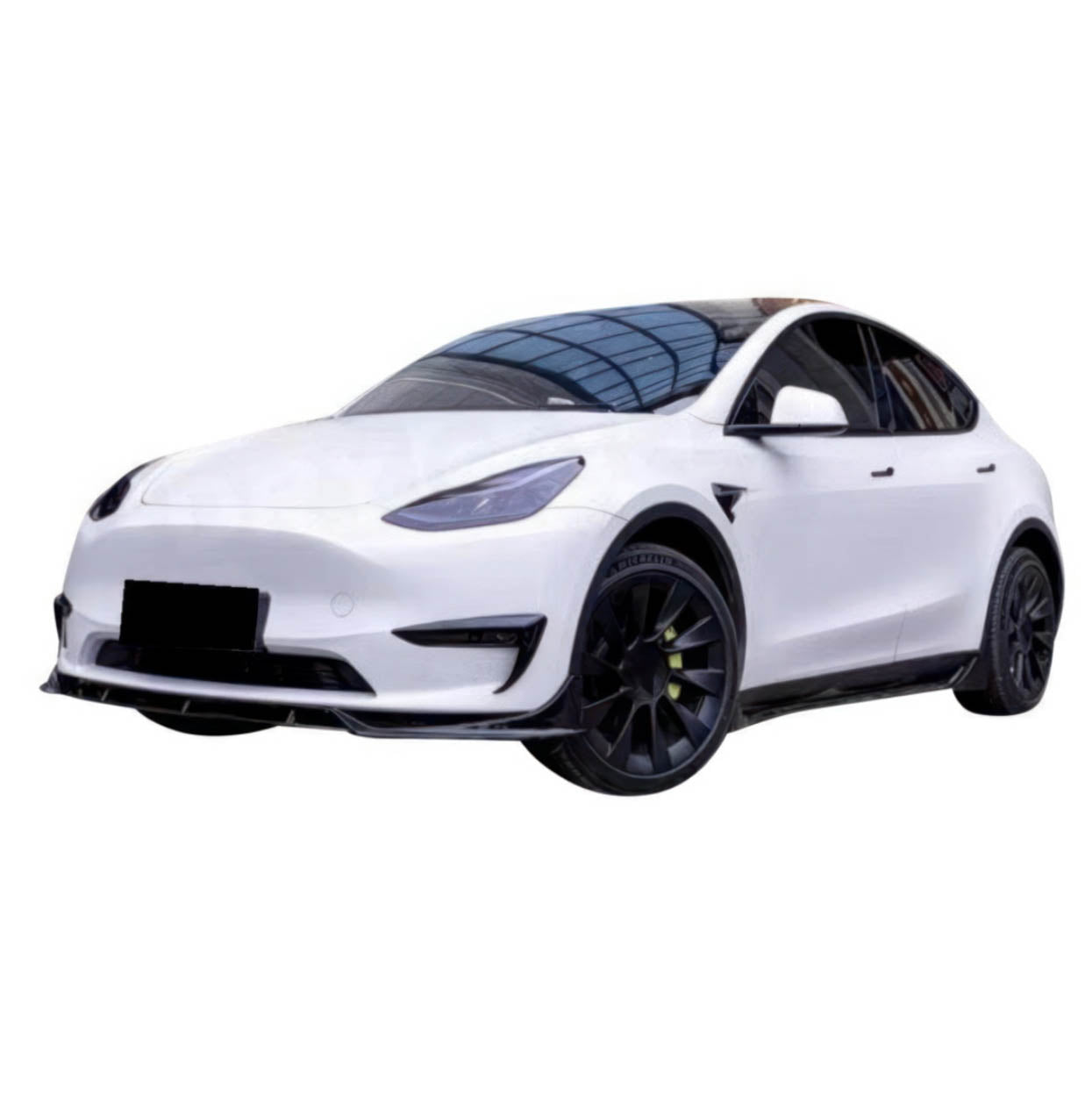 20-24 Tesla Model Y | Body Kit | Gloss Black or Carbon Fiber