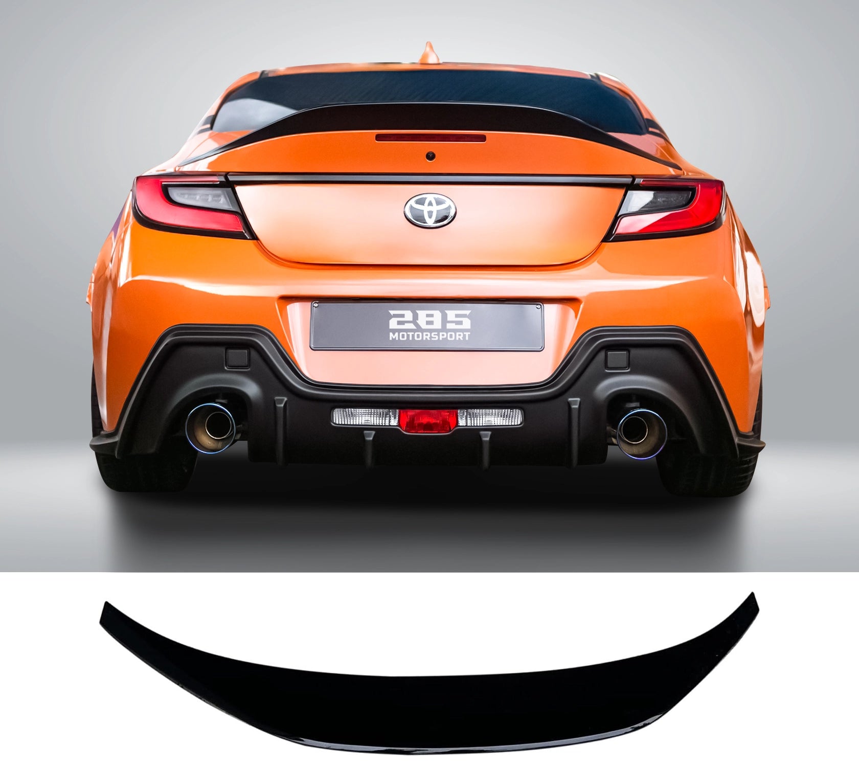 Duckbill Style Trunk Spoiler - 2021-2025 Toyota GR86 2-Door Coupe