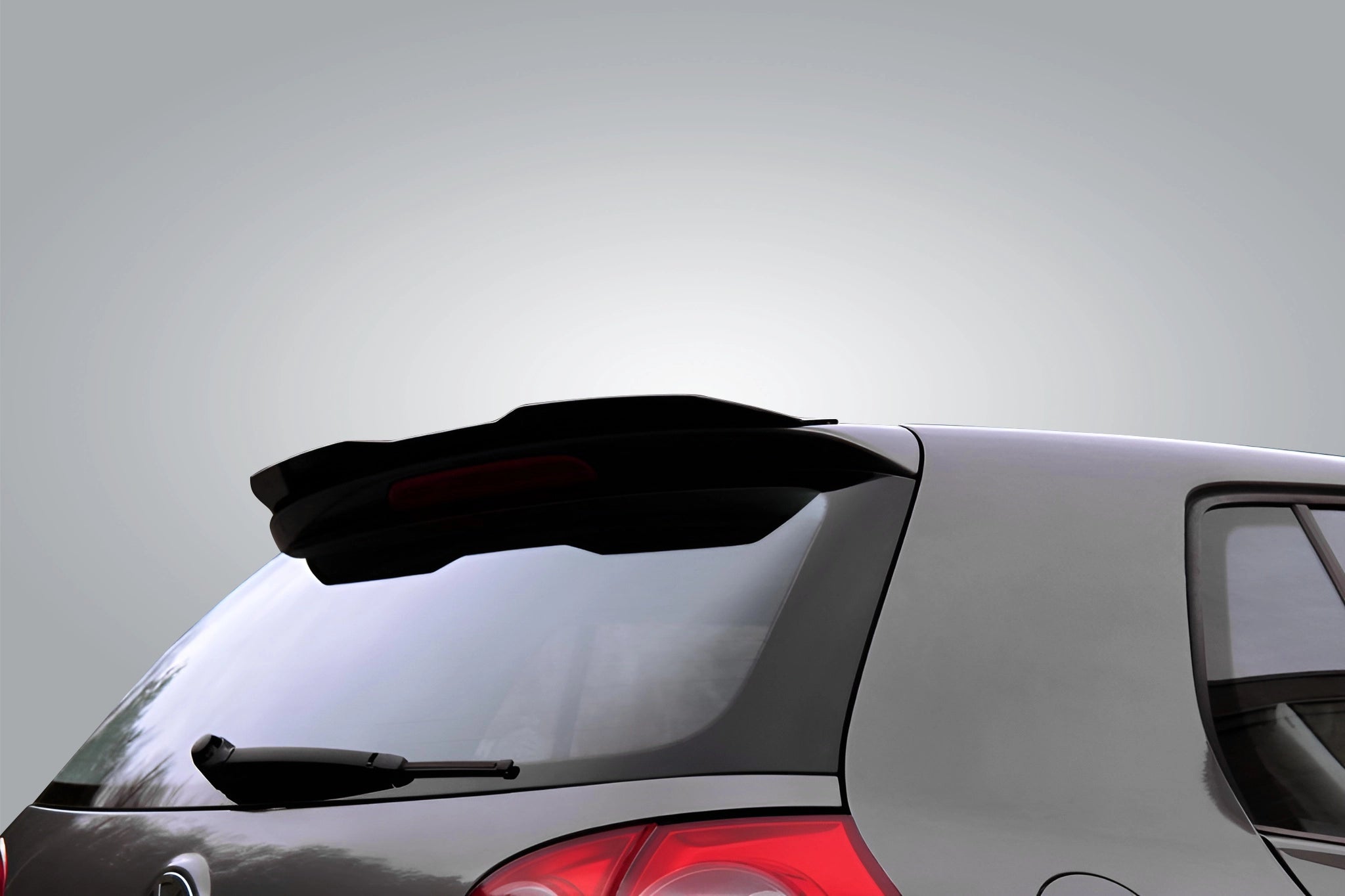 Universal M4 Style Rear Roof Spoiler Abs 99cm/39in - Gloss Black