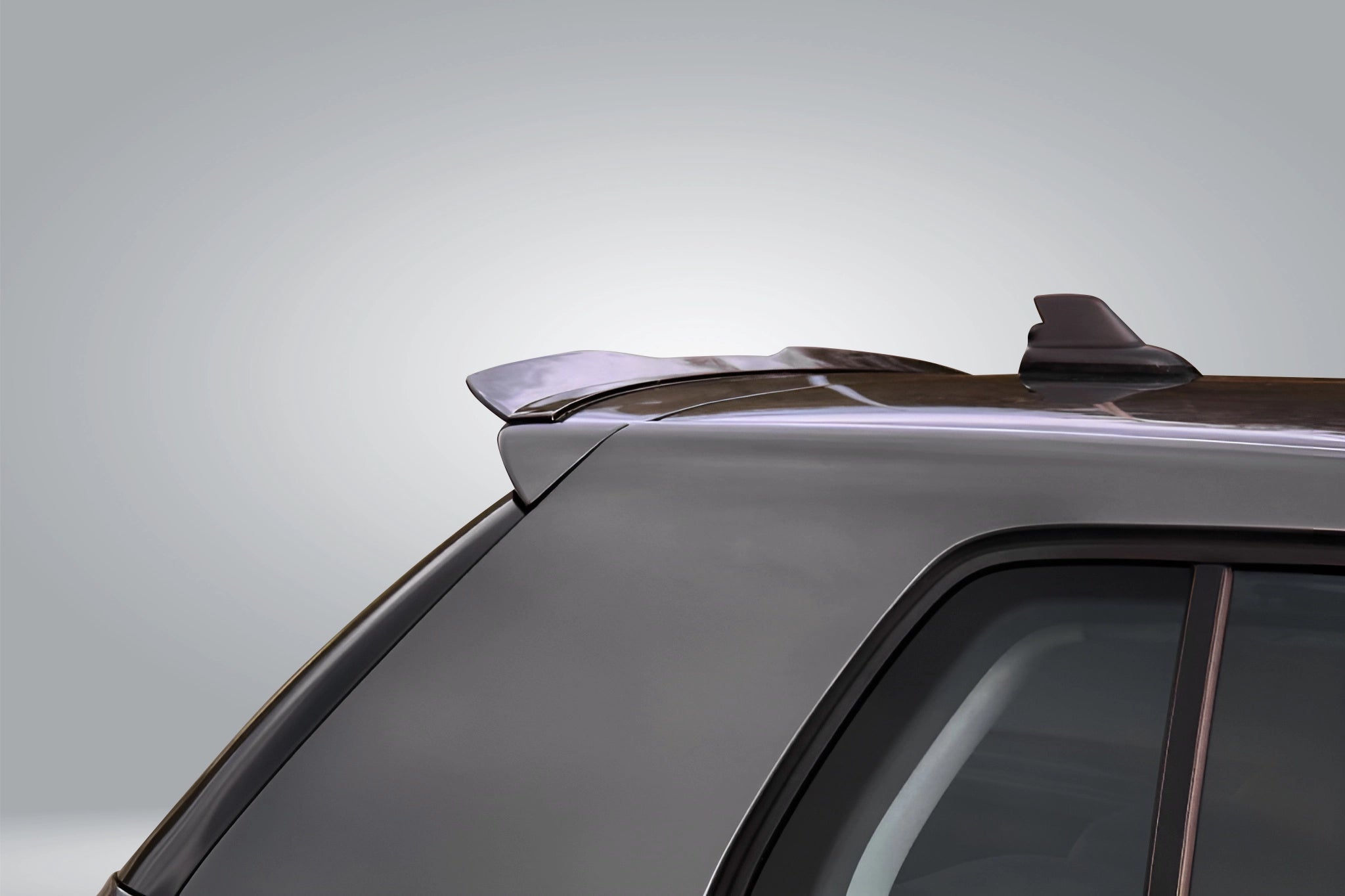 Universal M4 Style Rear Roof Spoiler Abs 99cm/39in - Gloss Black