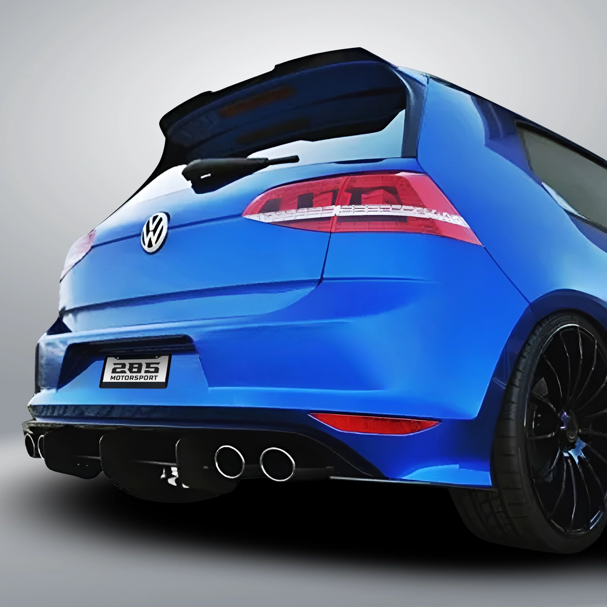 Shark Fin Rear Diffuser - 2015-2017 Golf Mk7 R-Line