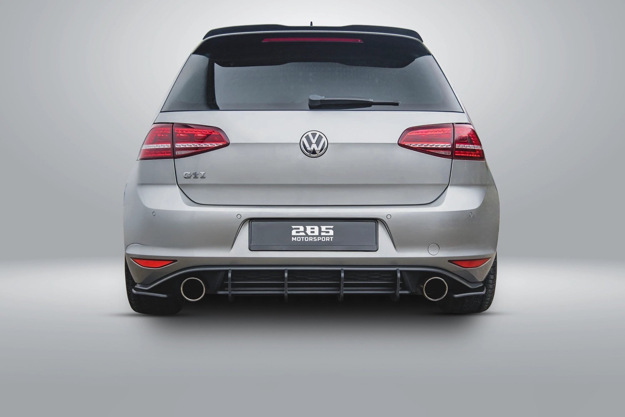 2013-2016 Volkswagen Golf GTI Mk7 Hatchback - Shark Fin Rear Diffuser