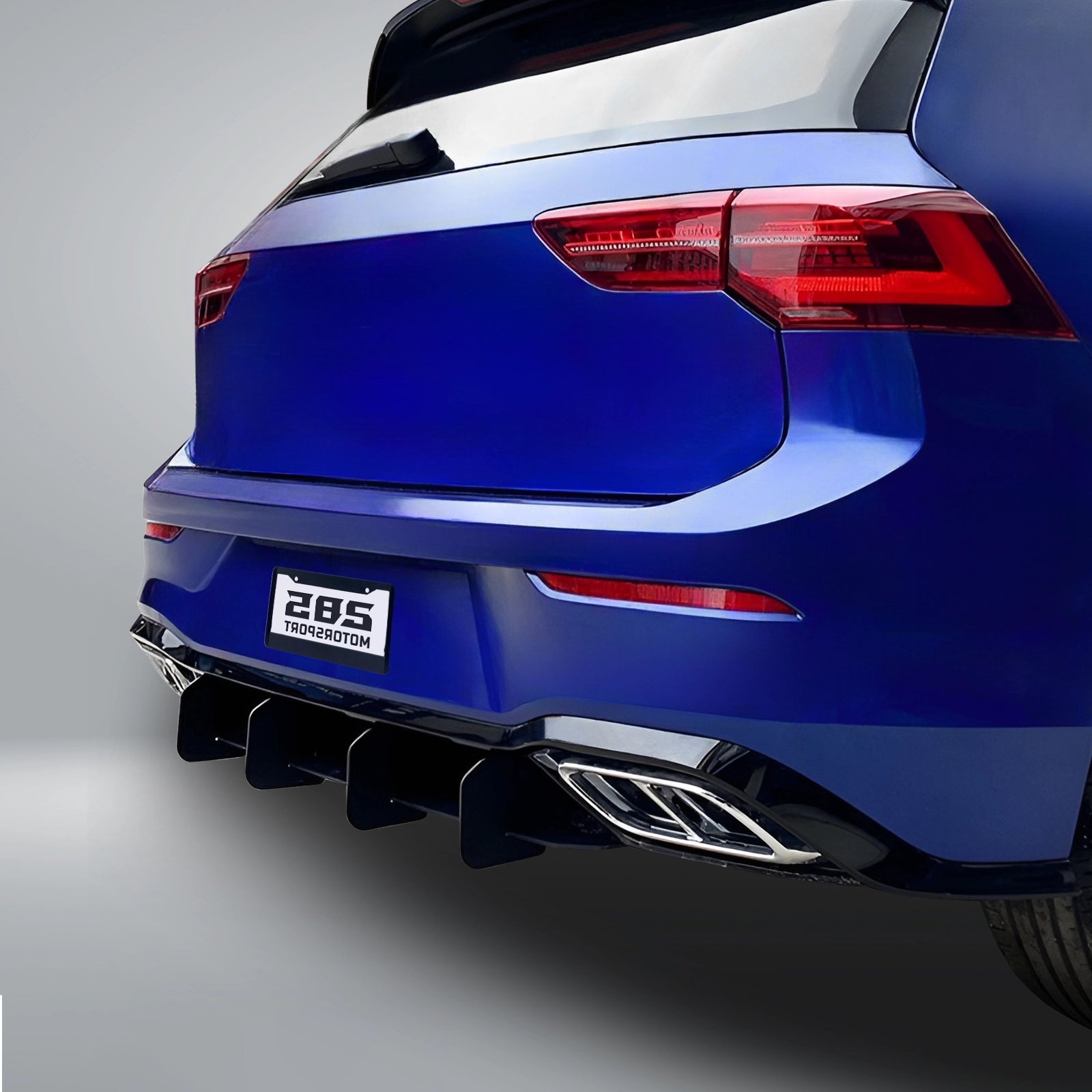 2020-2024 Volkswagen Golf Base Mk8 Hatchback - Shark Fin Rear Diffuser