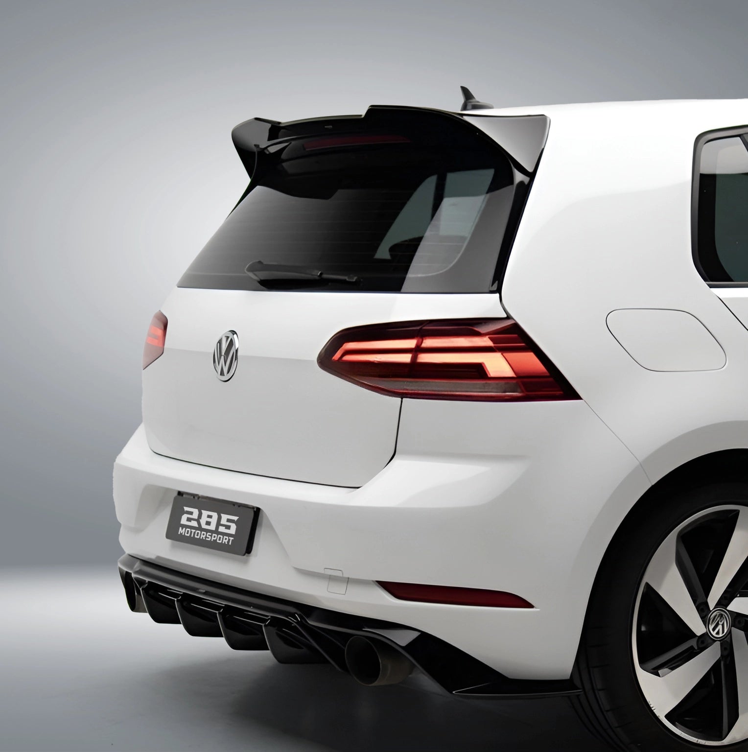 2012-2020 Volkswagen MK7 / Mk7.5 Golf TSI Hatchback - Sport Style Rear Roof Spoiler