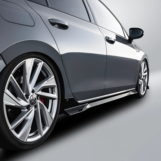 2020-2024 Volkswagen Golf / GTI / R Mk8 Hatchback - R Style Side Skirts